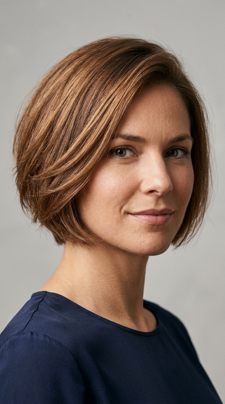 Tapered Neckline Bob