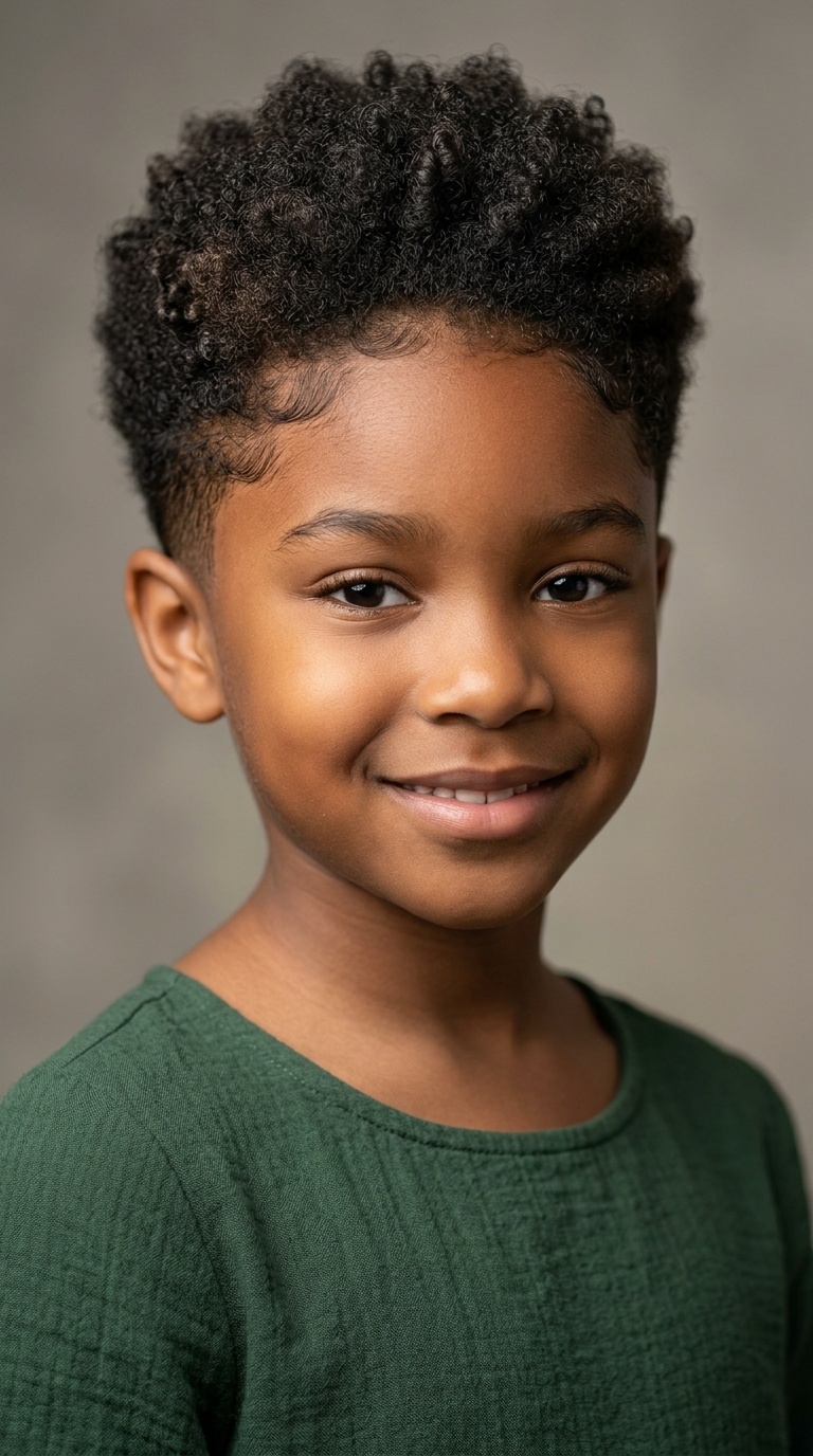 Tapered Pixie for Natural Hair