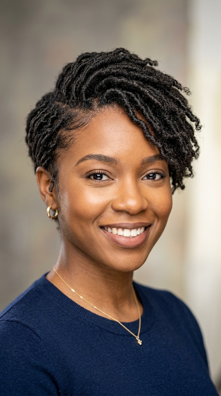 Tapered Pixie Locs