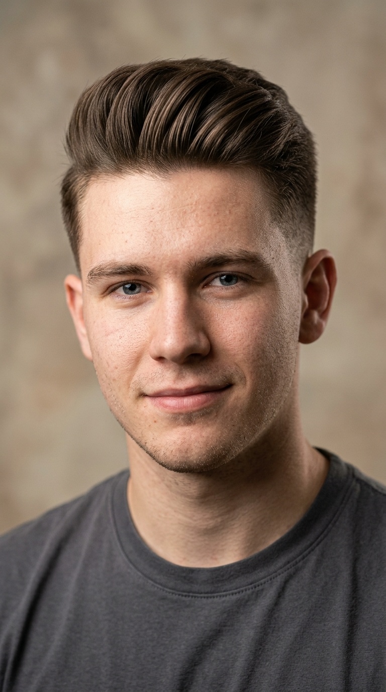Tapered Pompadour