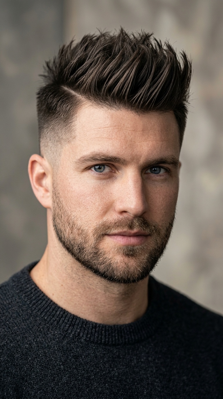 Tapered Sides with Spiky Top