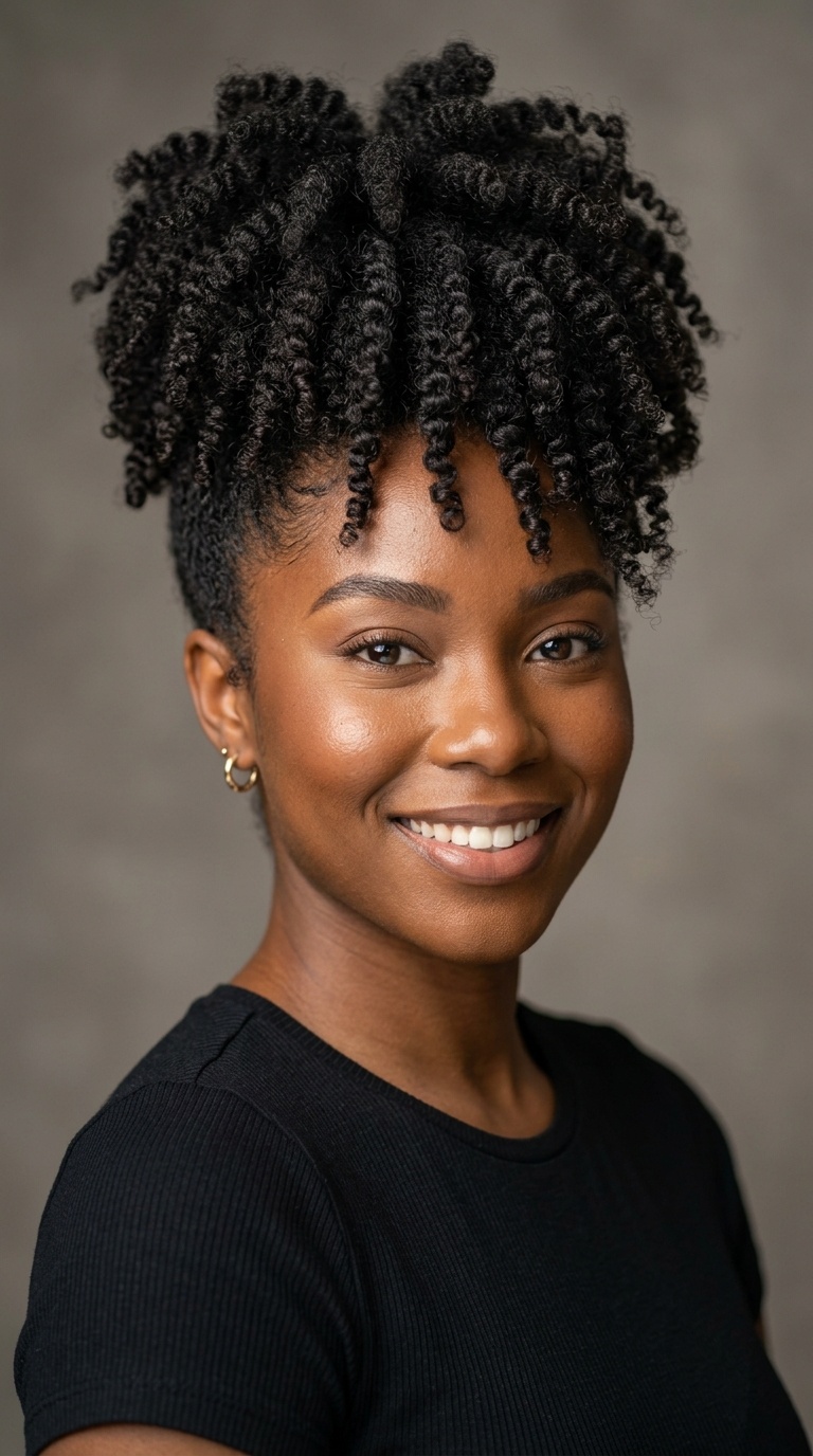 Tapered Twist-Out with Maximum Height