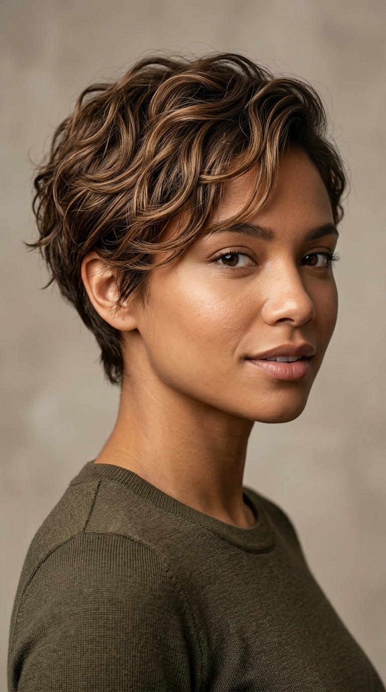 Tapered Wavy Crop