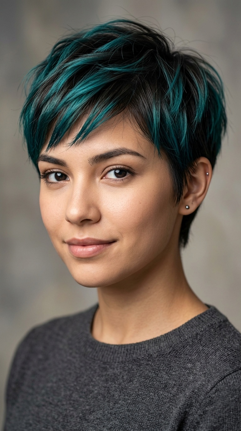 Teal Tipped Pixie