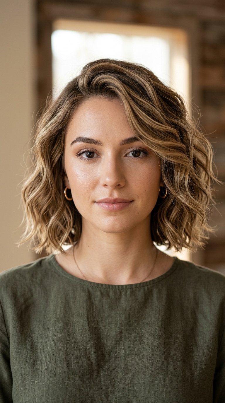 Textured Beach Waves