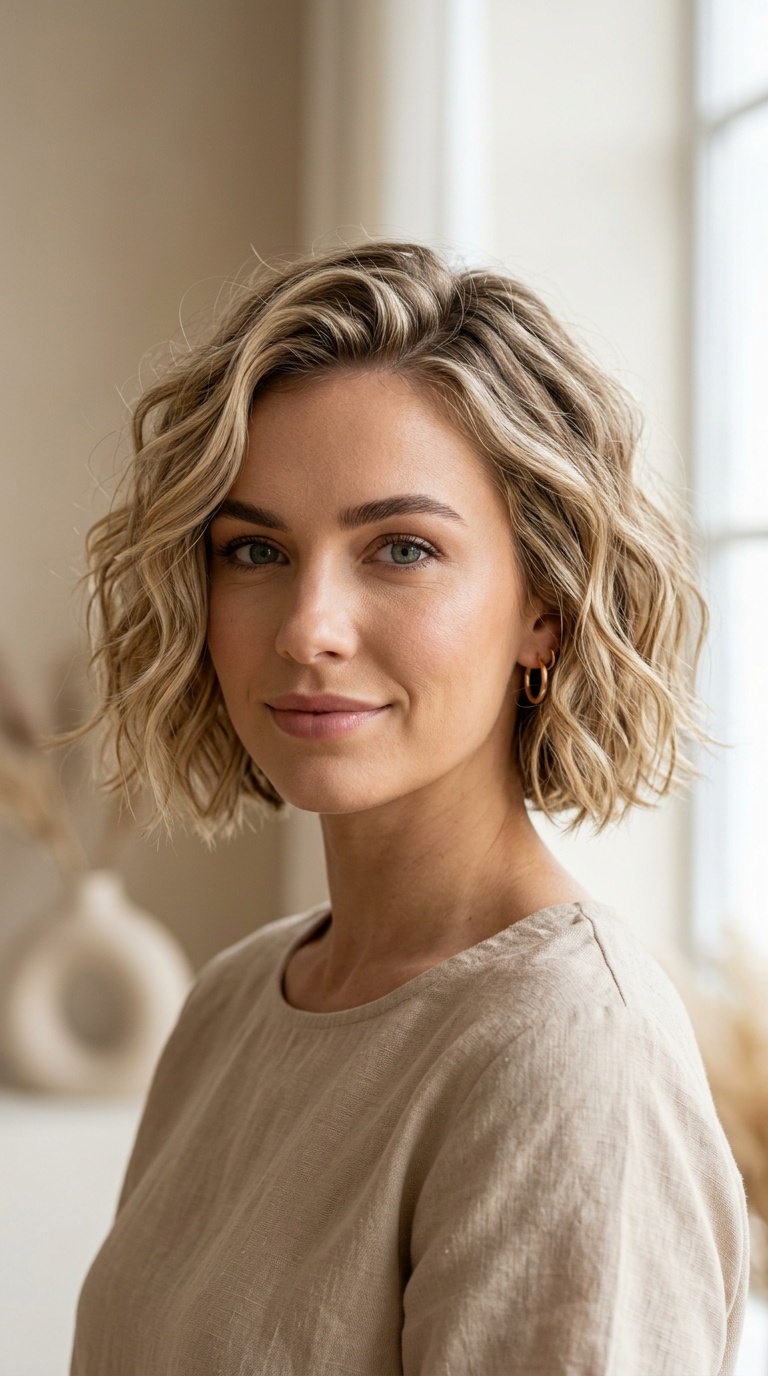 Textured Beach Waves