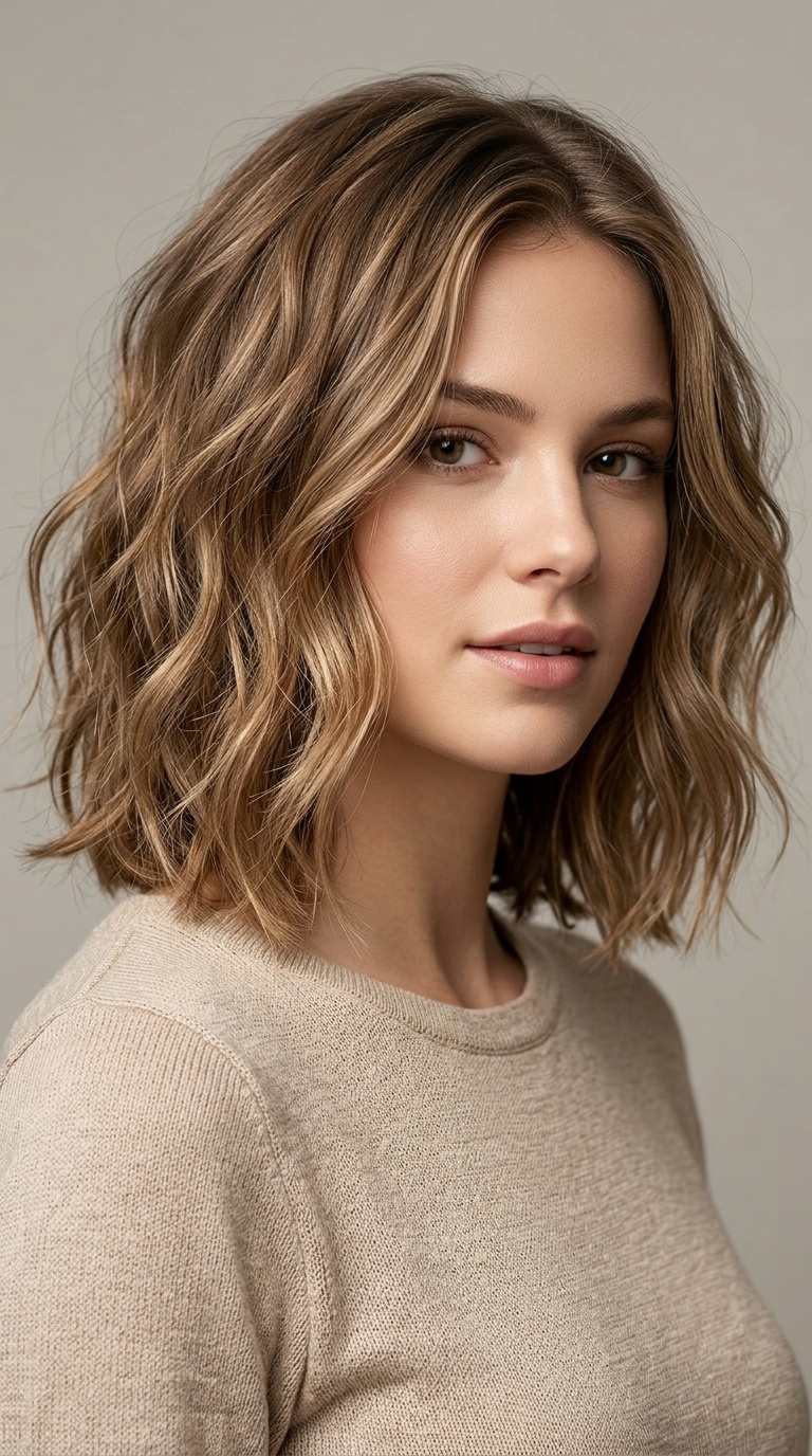 Textured Beach Waves