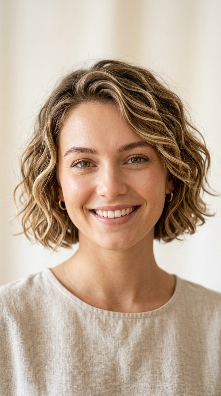 Textured Beach Waves