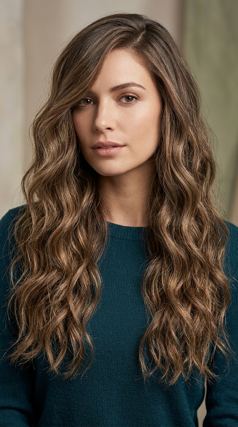 Textured Beach Waves