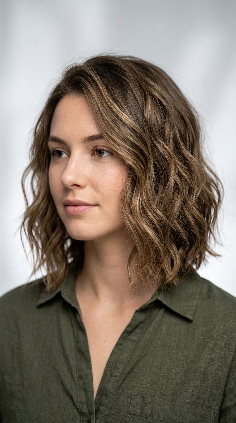 Textured Beach Waves
