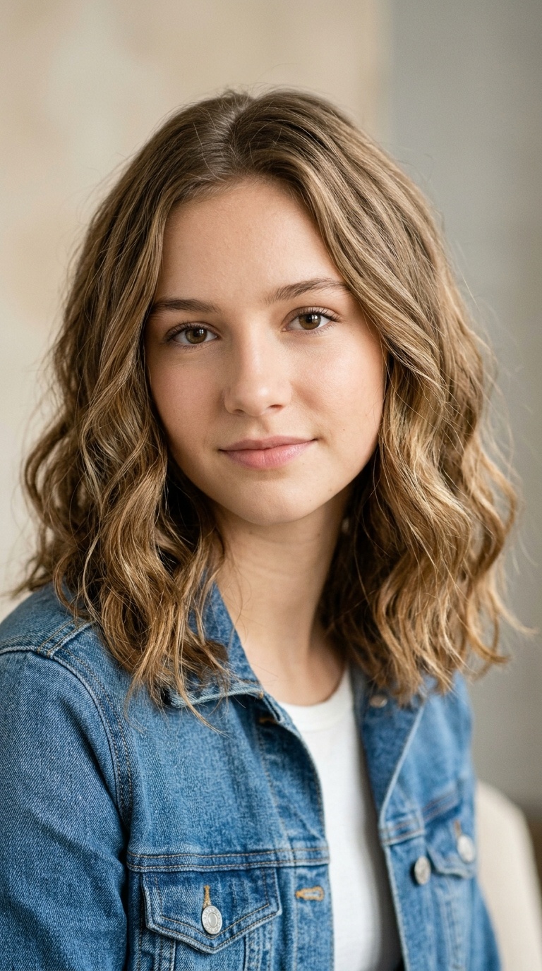 Textured Beach Waves
