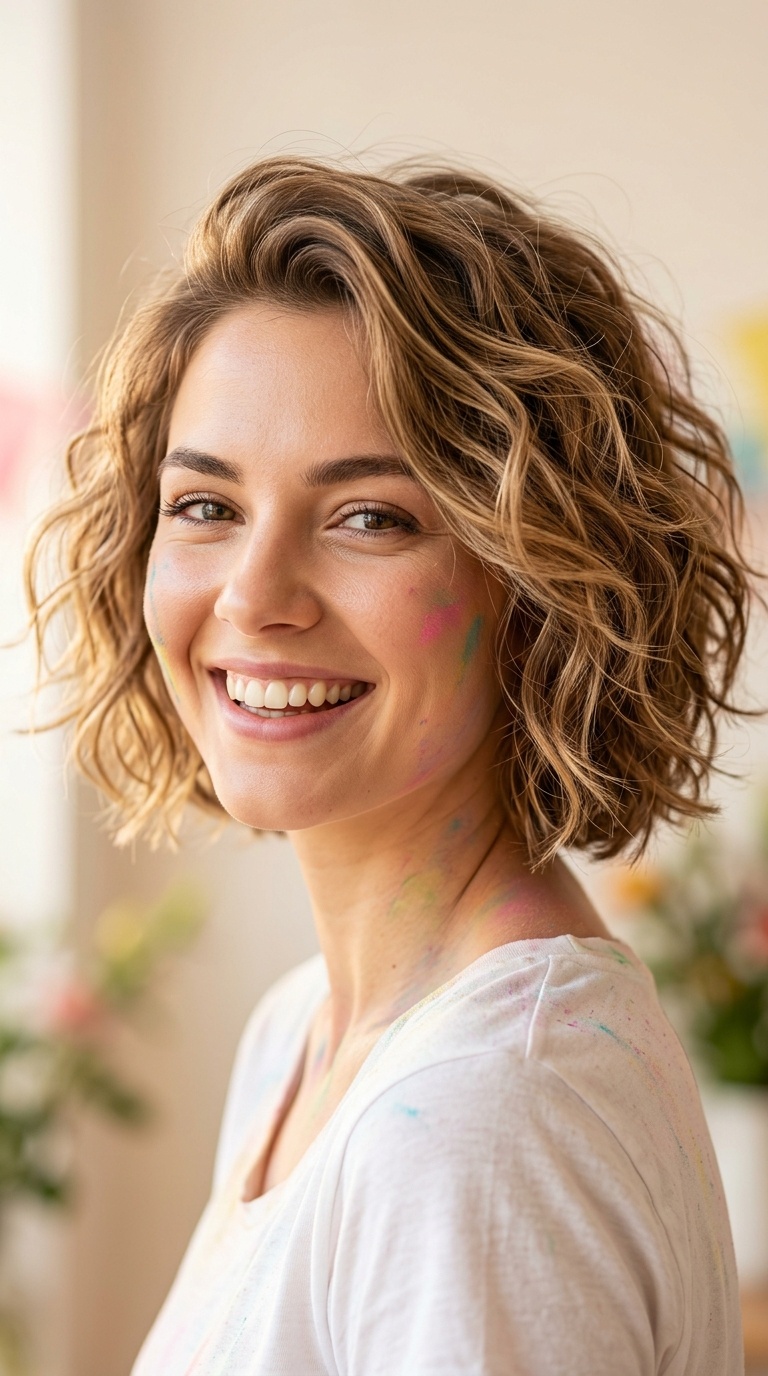 Textured Beachy Waves