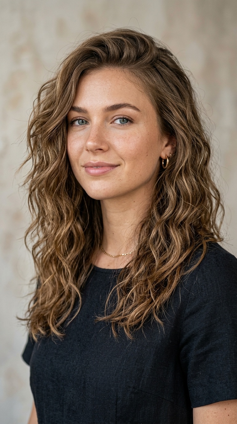 Textured Beachy Waves