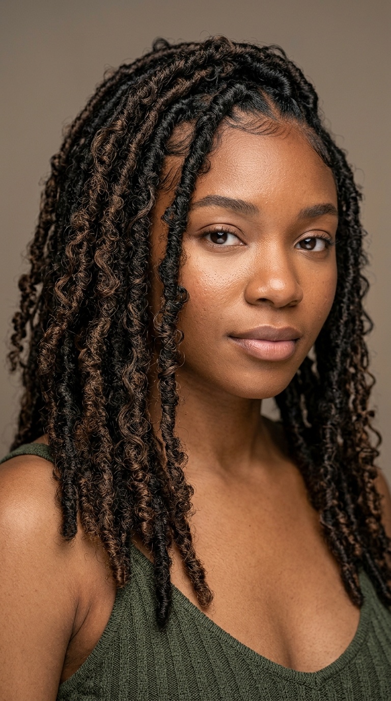Textured Butterfly Locs
