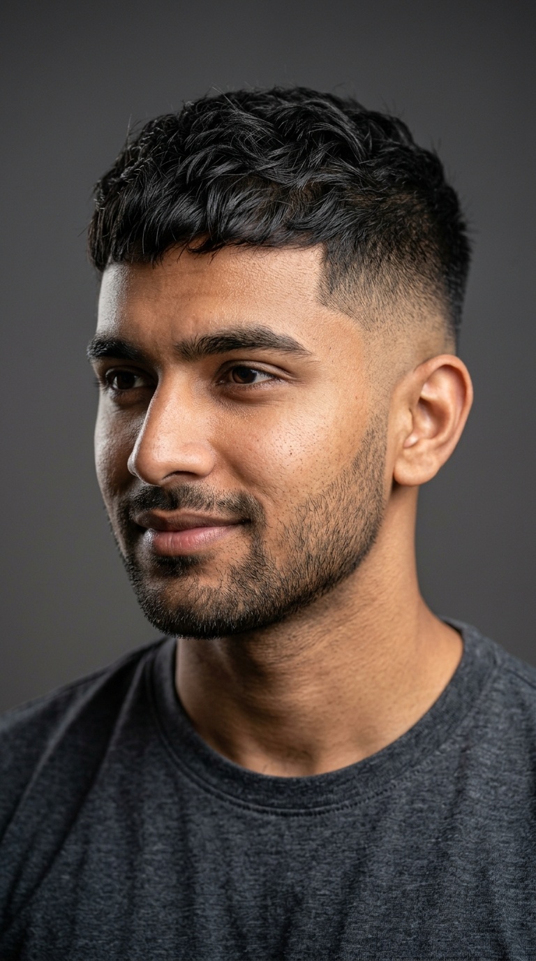 Textured Crop with High Fade