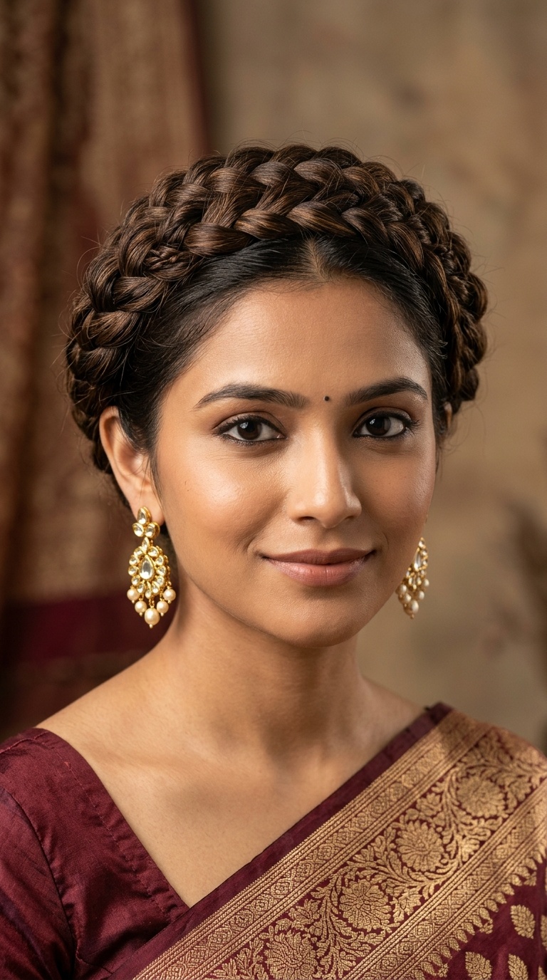 Textured Crown Braid