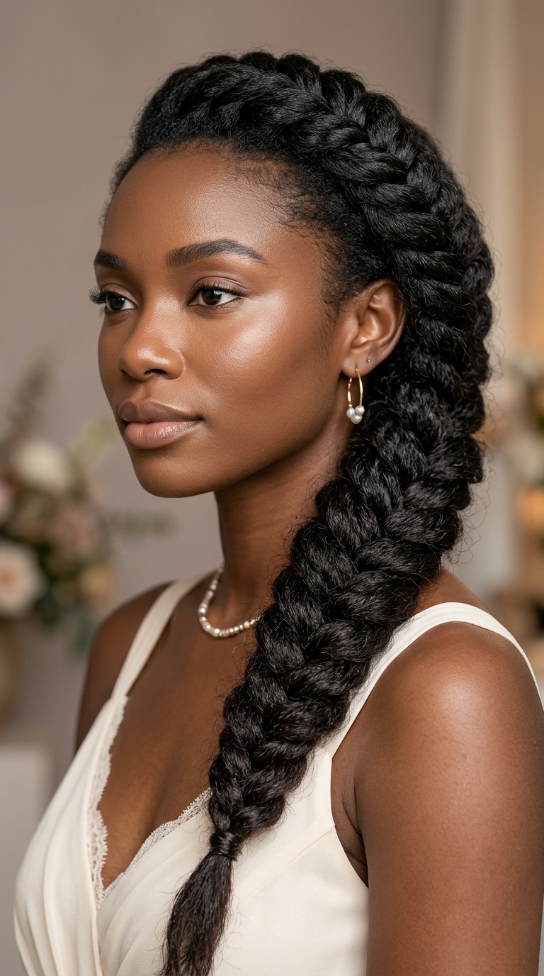 Textured Fishtail Braid