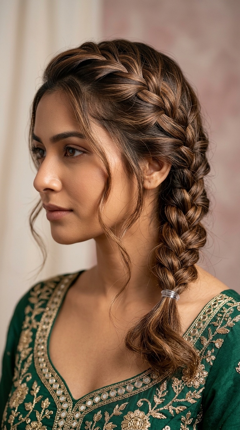 Textured French Braid
