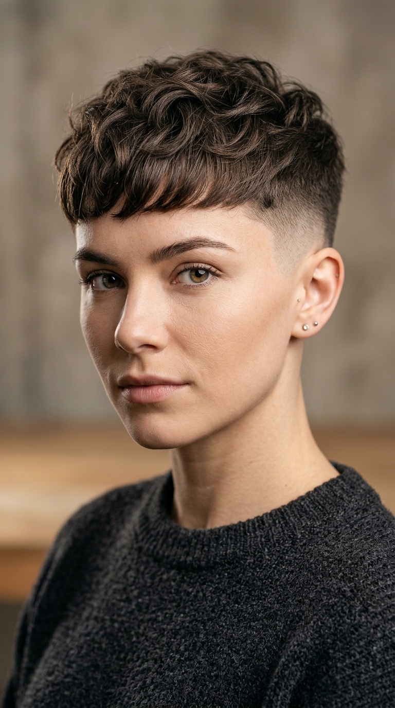 Textured French Crop with High Fade