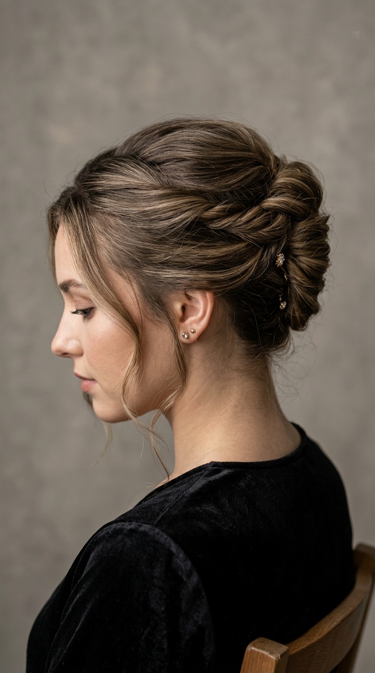 Textured French Twist
