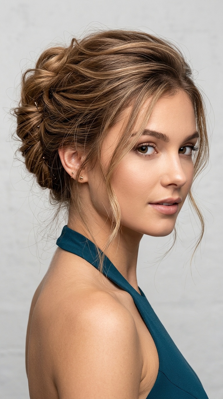 Textured French Twist