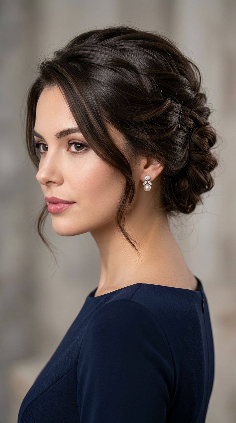 Textured French Twist