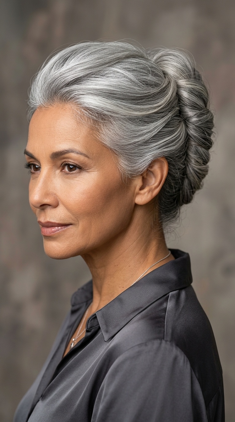 Textured French Twist