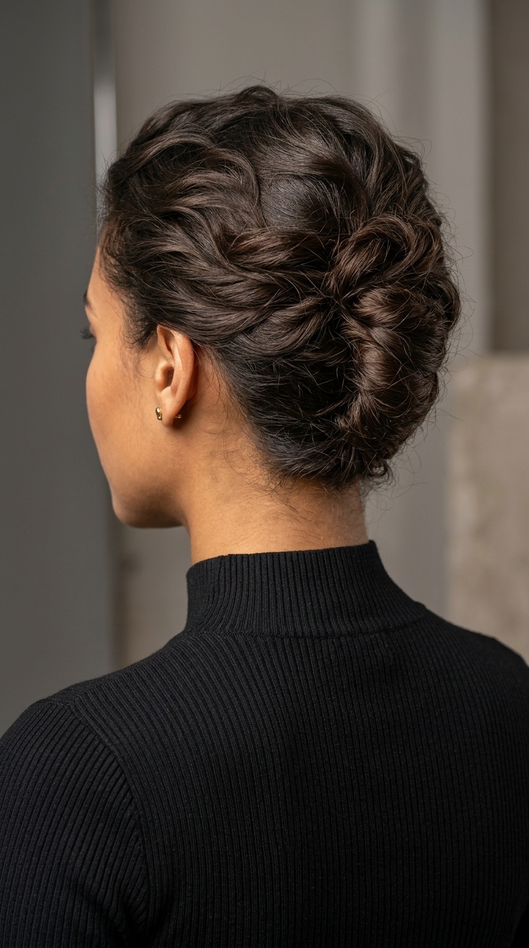 Textured French Twist