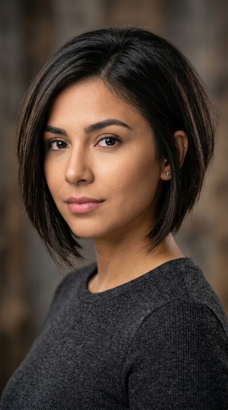 Textured Inverted Bob