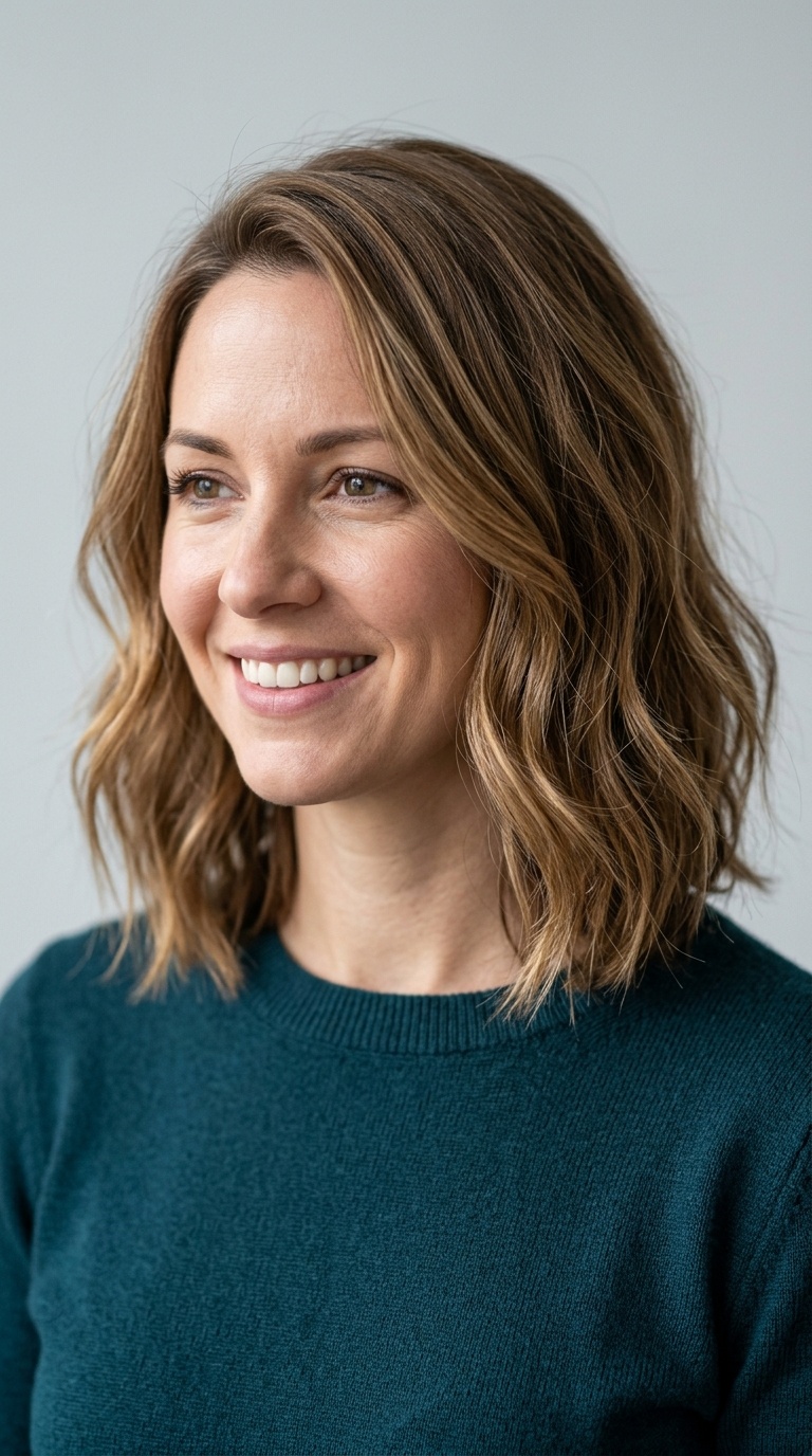 Textured Lob (Long Bob)