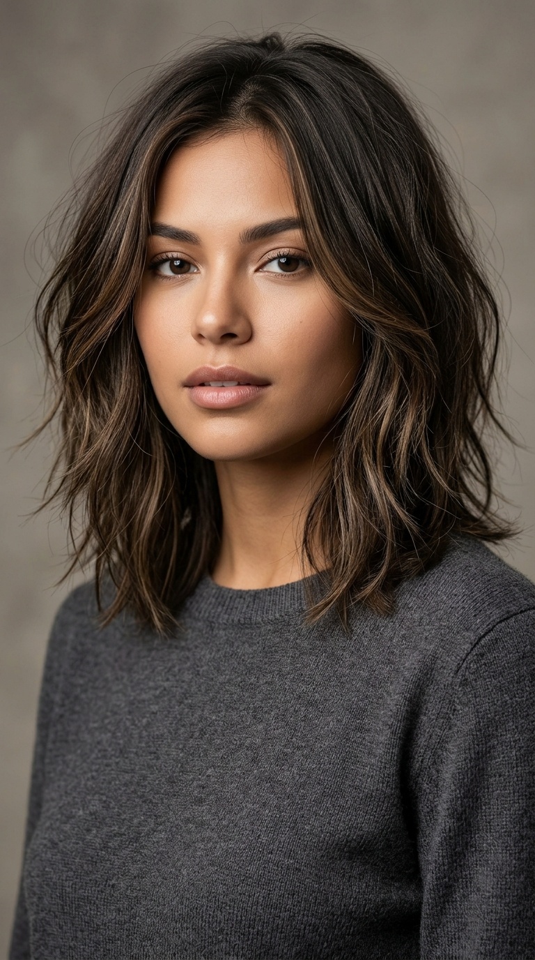 Textured Lob with Interior Layers