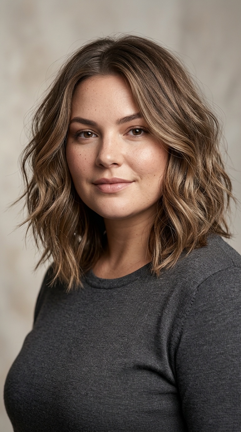 Textured Lob with Tapered Ends