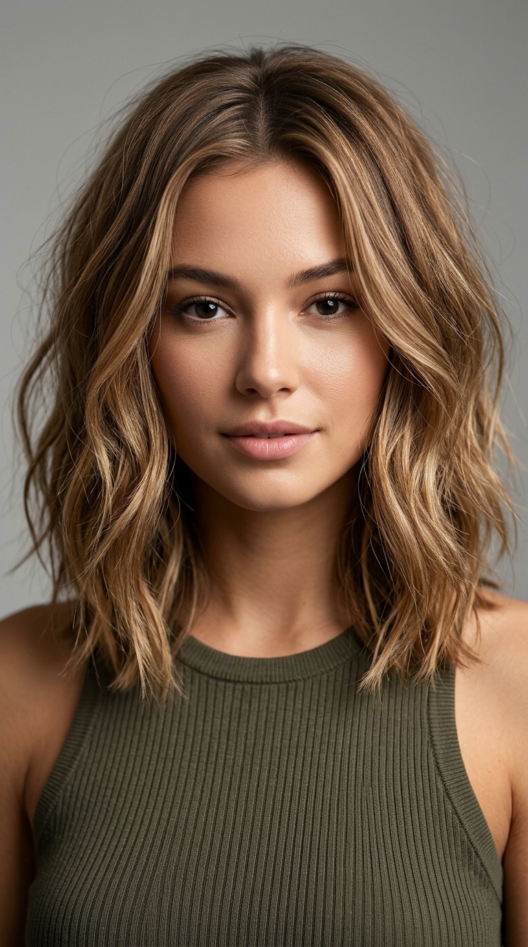 Textured Long Bob (Lob)