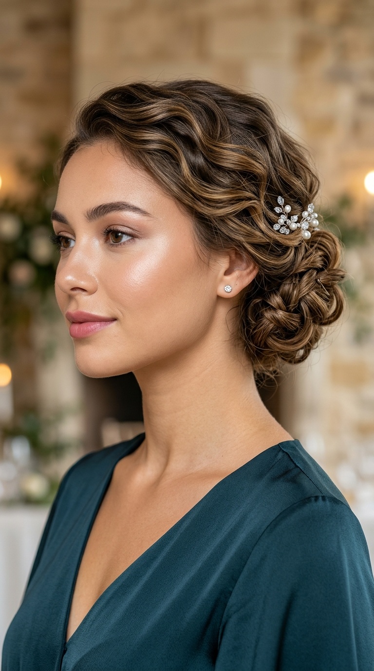 Textured Low Chignon
