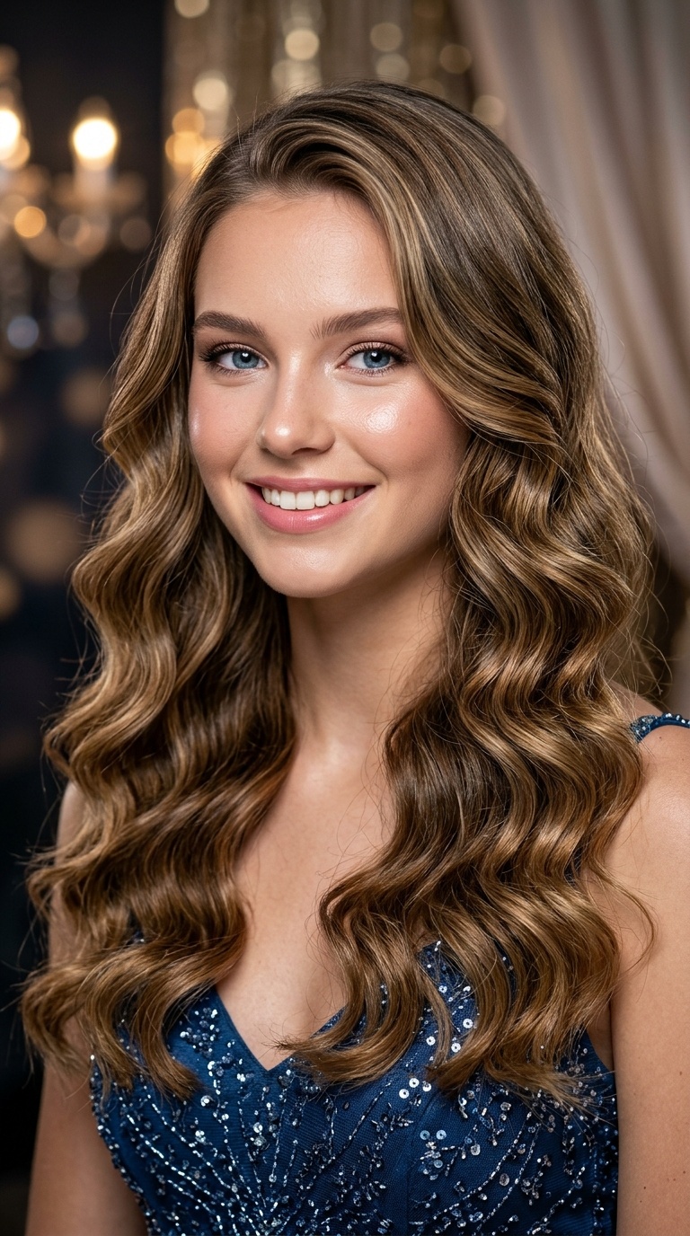 Textured Mermaid Waves