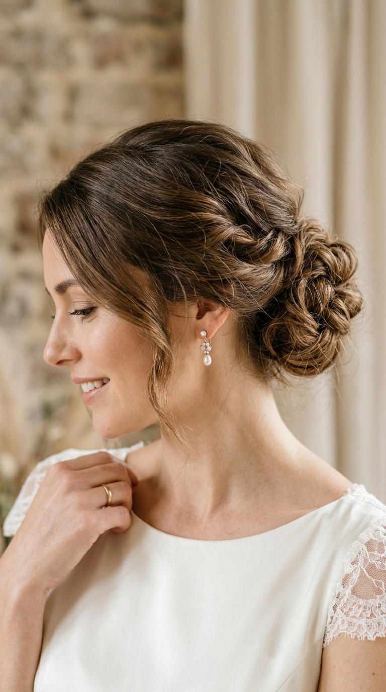 Textured Messy Bun