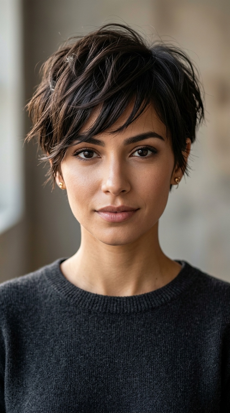 Textured Pixie Cut