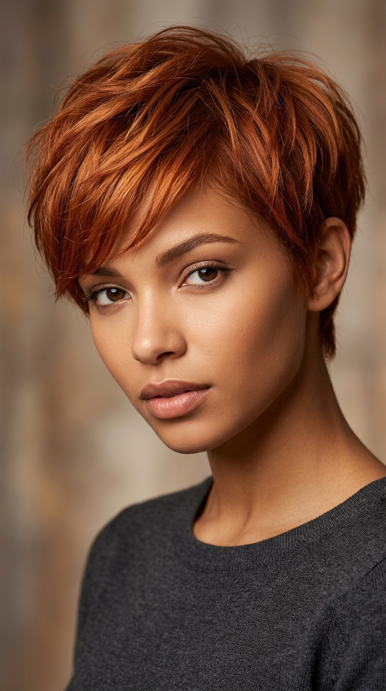 Textured Pixie Cut