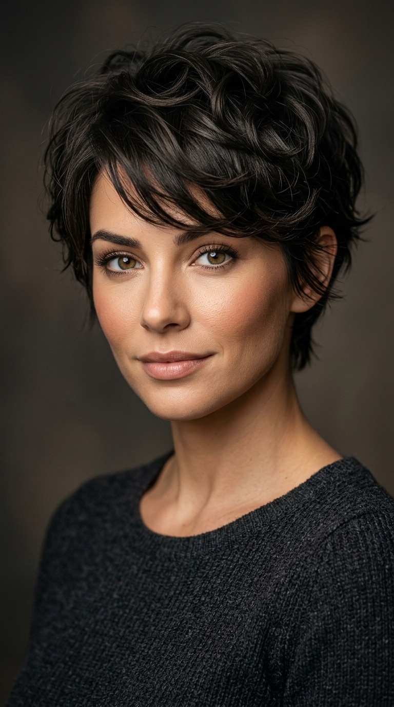 Textured Pixie with Volume
