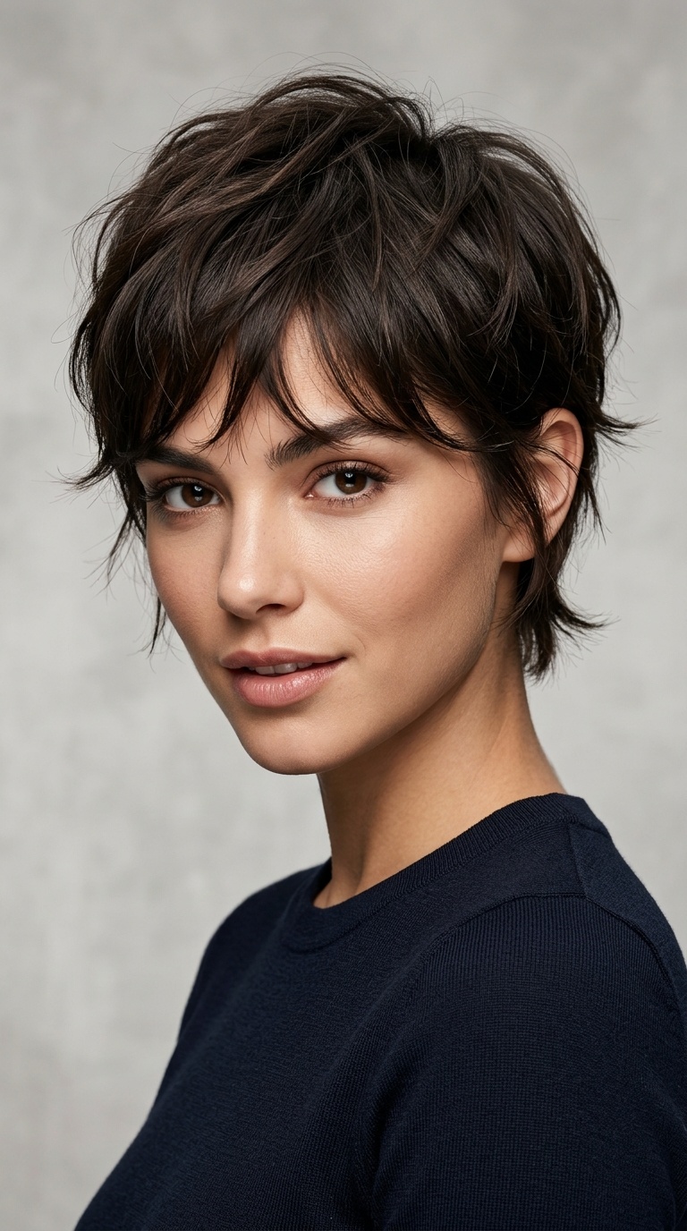 Textured Pixie with Wispy Layers
