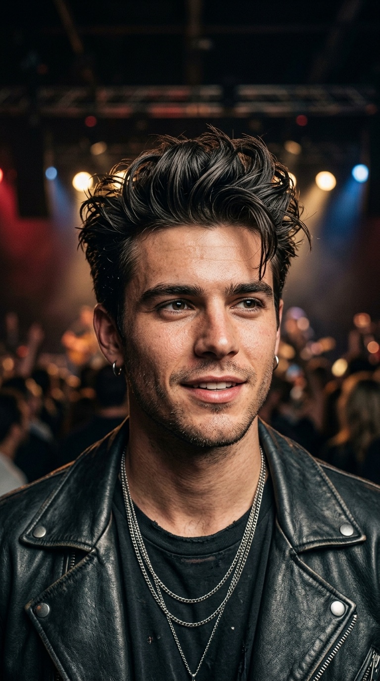 Textured Pompadour