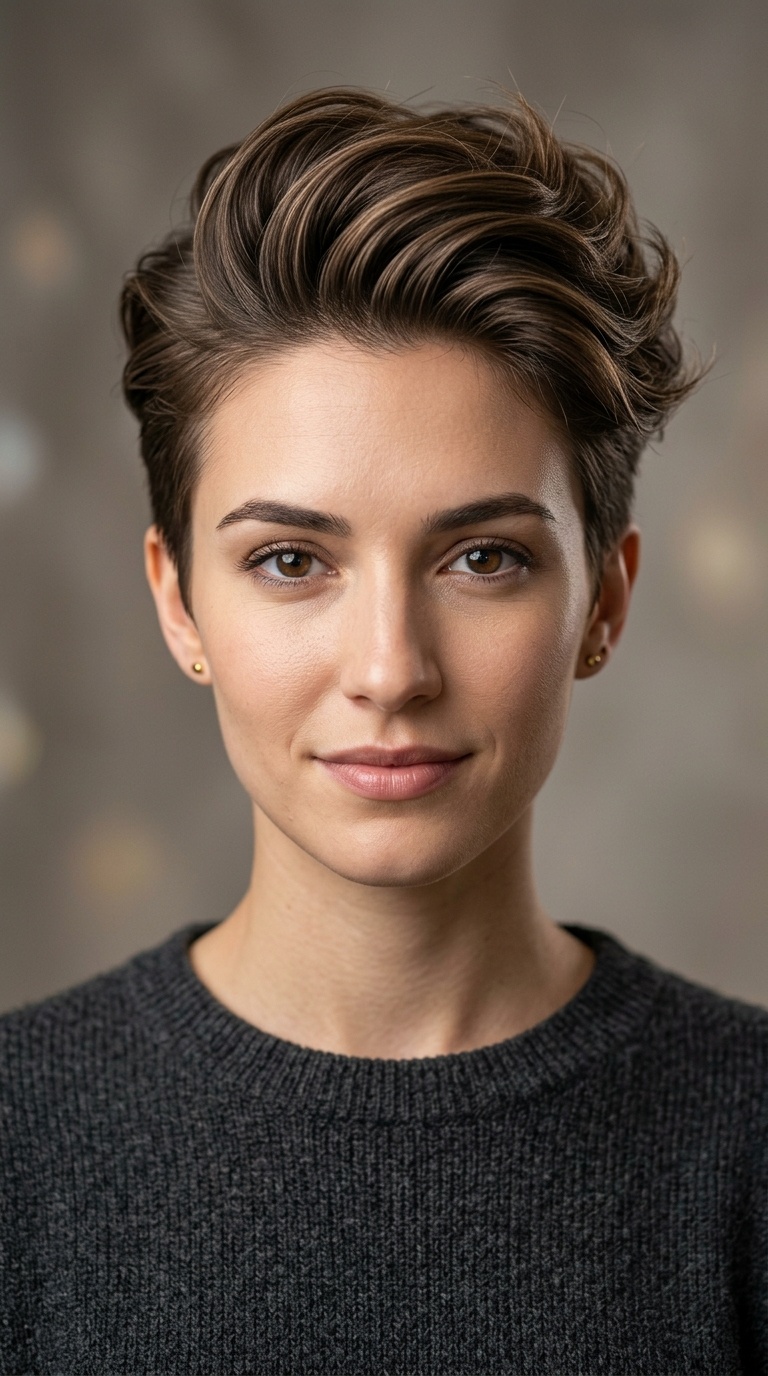 Textured Pompadour