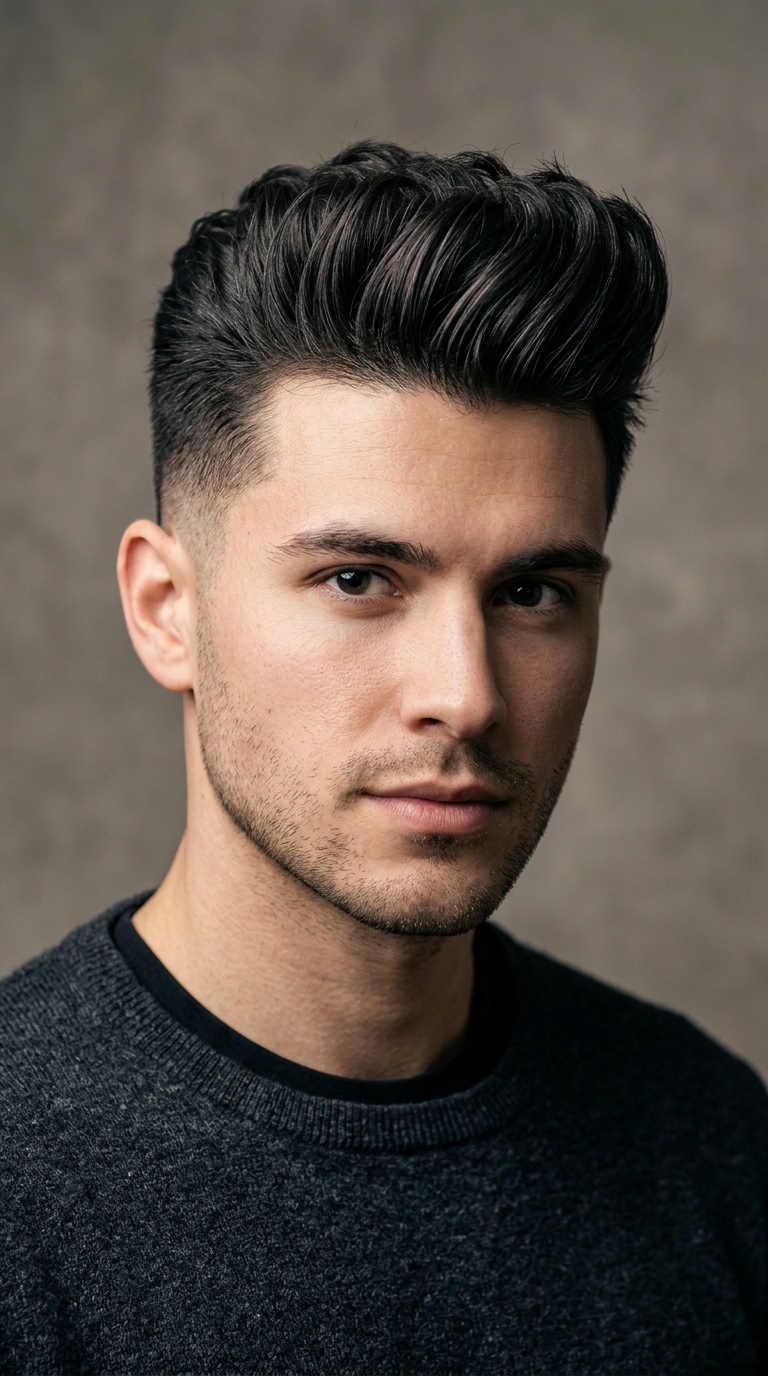 Textured Pompadour