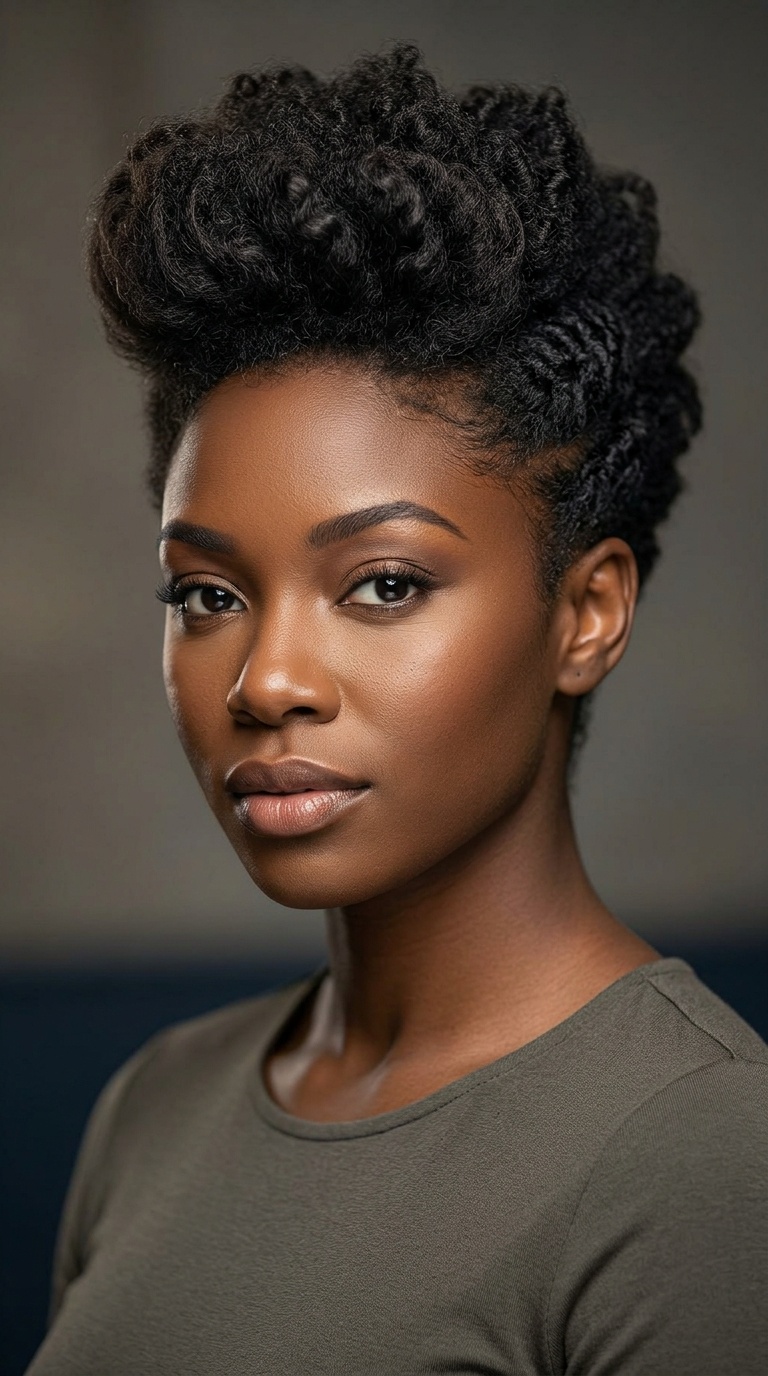 Textured Pompadour
