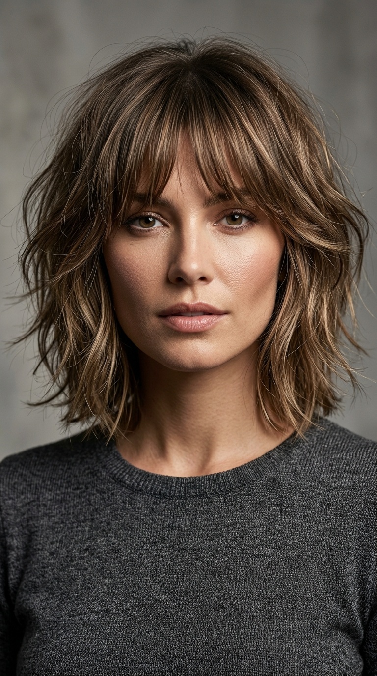 Textured Shag Bob
