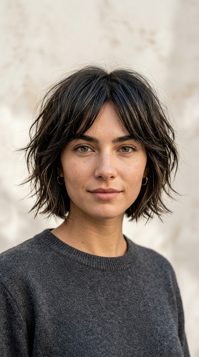 Textured Shag Bob