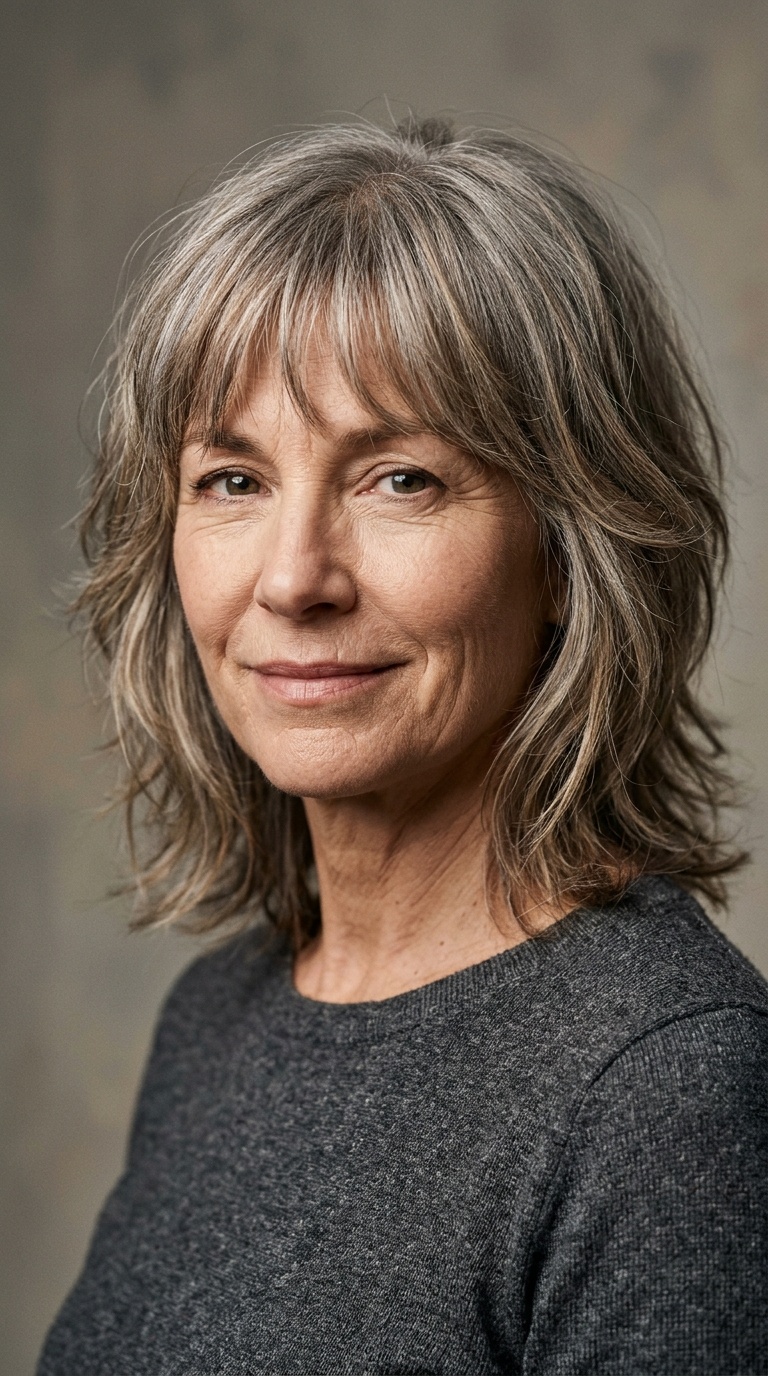 Textured Shag with Soft Fringe