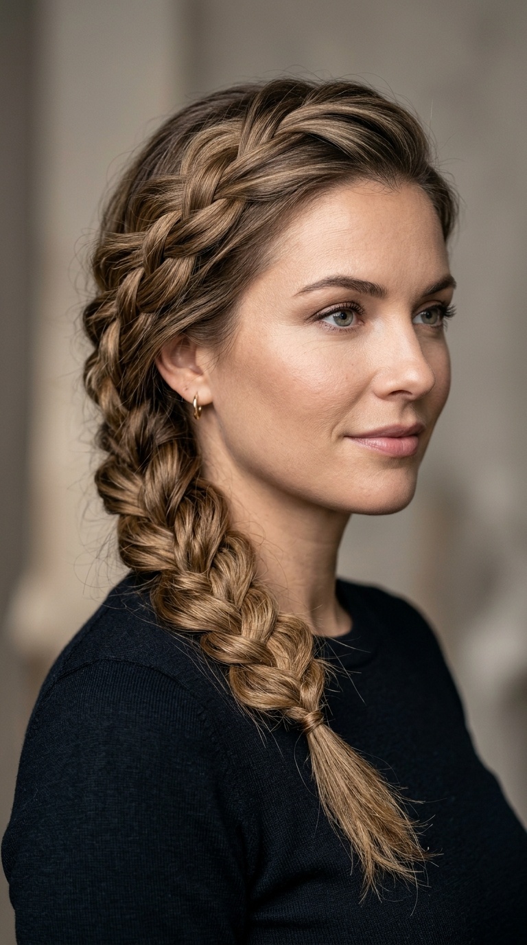Textured Side Braid