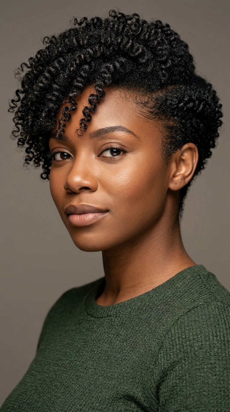 Textured Wash-and-Go with Tapered Nape
