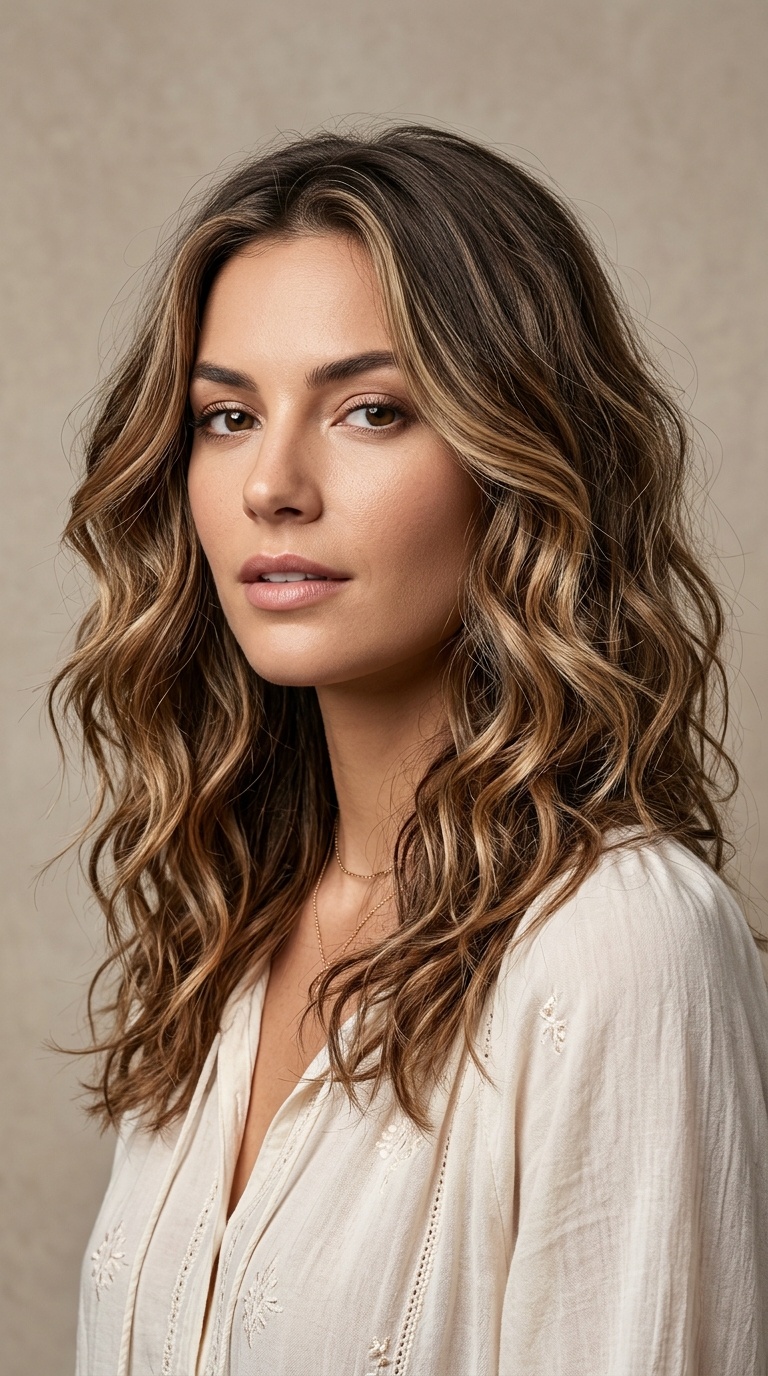 Texturized Beachy Waves